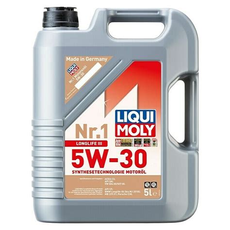 LIQUI MOLY Longlife III 5W30 (5 l) Auto Motoröl .